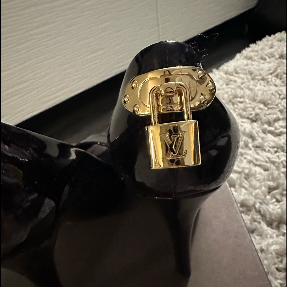 louis vuitton Oh Really open toe pump - Atamarante 37.5 - Picture 5 of 13